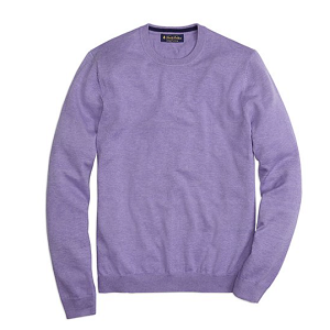 Supima Crewneck Sweater - Light Purple Heather